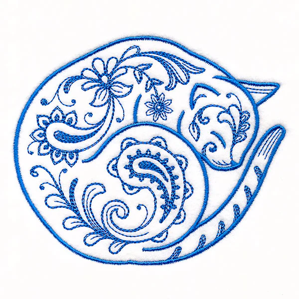 Purr-fect Paisley Kitty 2 - Image 2
