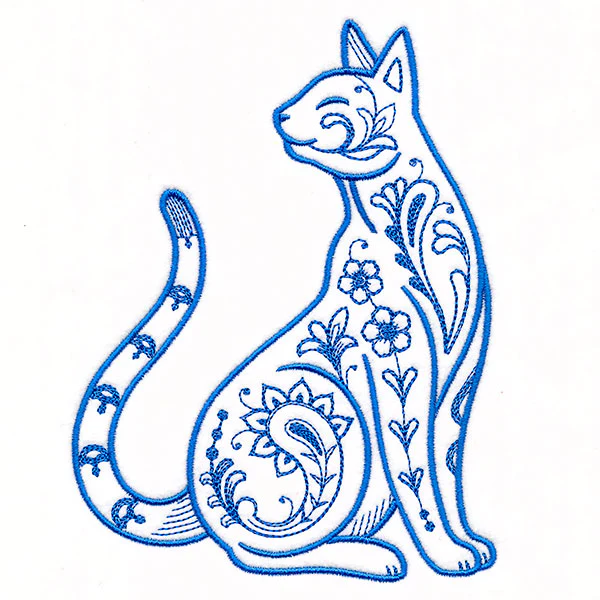 Purr-fect Paisley Kitty 3 - Image 3