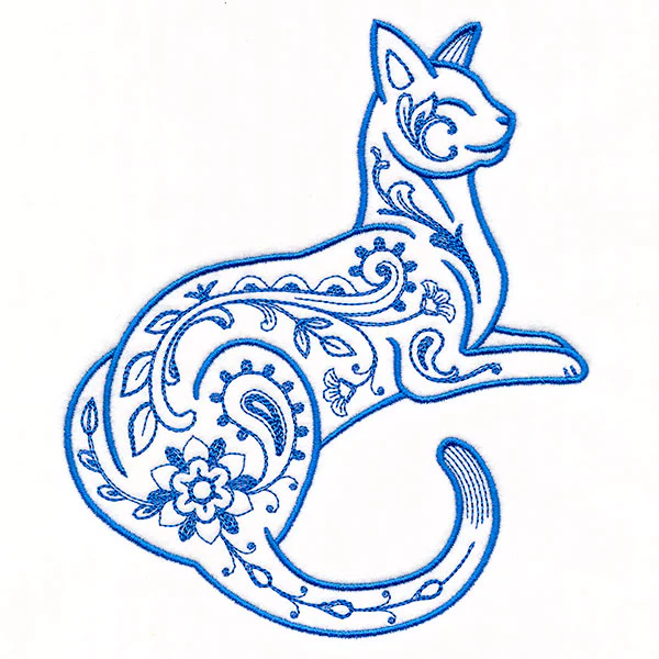 Purr-fect Paisley Kitty 5 - Image 2