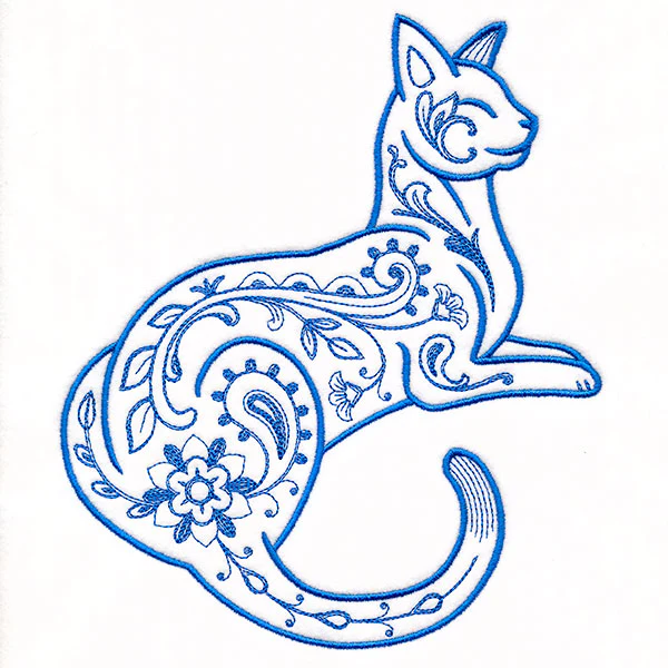 Purr-fect Paisley Kitty 5 - Image 4