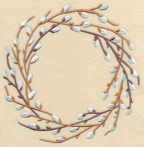 Pussy Willow Wreath 1 - Image 5