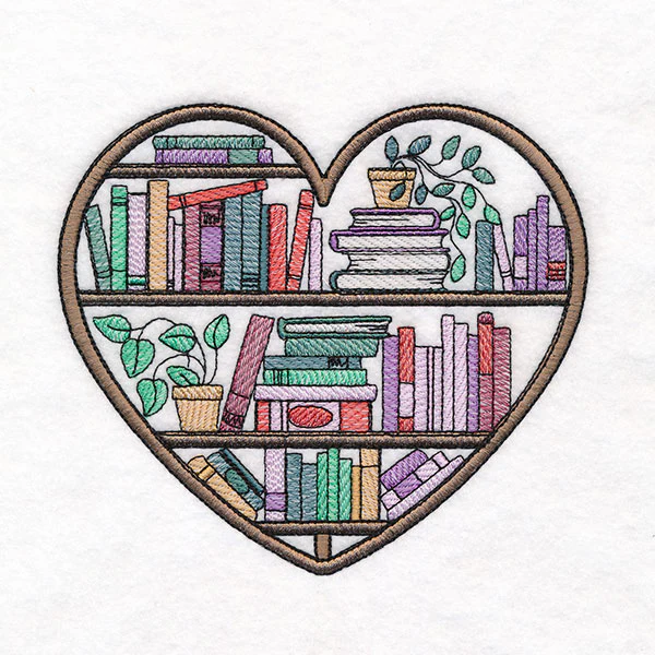 Put Your Heart into Reading Bookshelf - Image 5