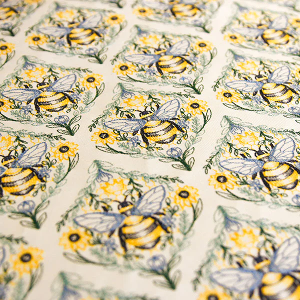 Queen Bee in Flowers - Image 2