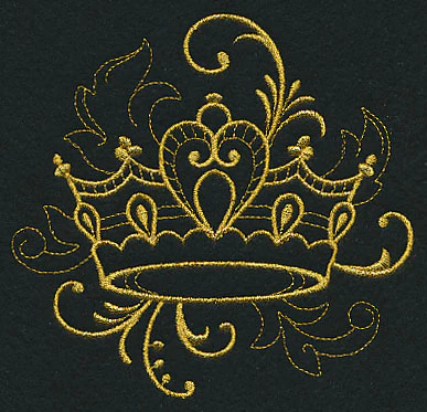 Queen's Crown Filigree (Goldwork) - Image 4