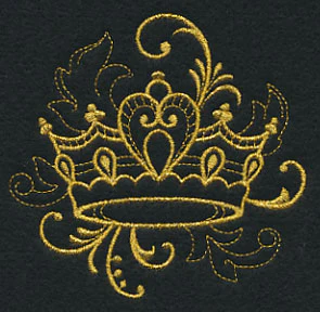 Queen's Crown Filigree (Goldwork) - Image 5