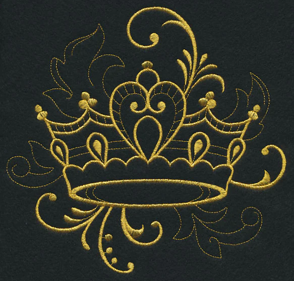 Queen's Crown Filigree (Goldwork) - Image 6