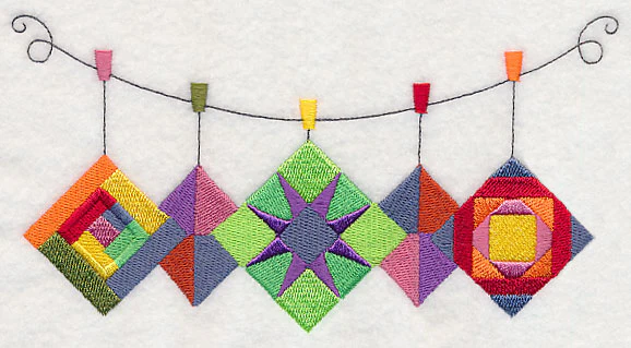 Quilt Block Clothesline - Image 2