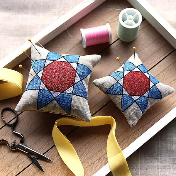Quilt Star Pincushion (In-the-Hoop) - Image 4
