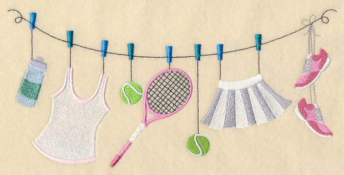 Quite a Racket Clothesline (Woman) - Image 4