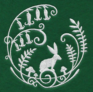 Rabbit Whitework Scene - Image 5