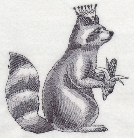 Raccoon in Crown - Image 4