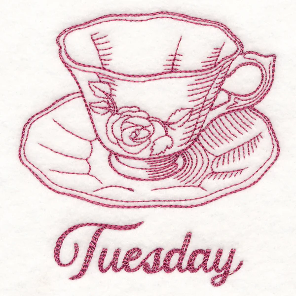 Radiant Garden Teacup - Tuesday - Image 2