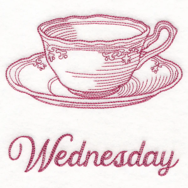 Radiant Garden Teacup - Wednesday - Image 3
