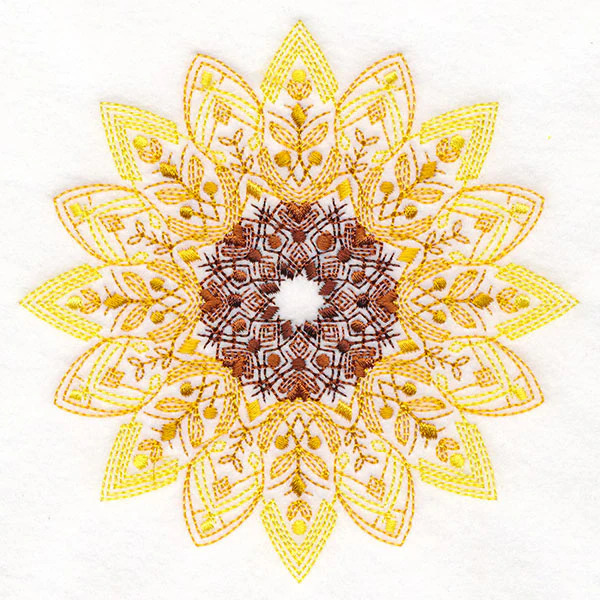 Radiant Sunflower Mandala - Image 4