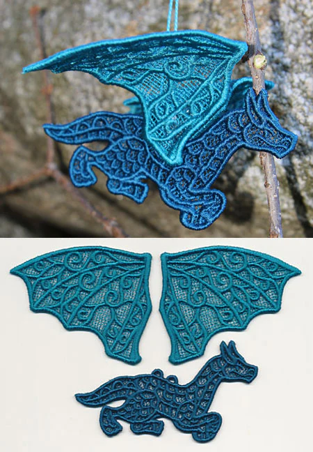 Ragin' Dragon in 3D (Lace) - Image 2