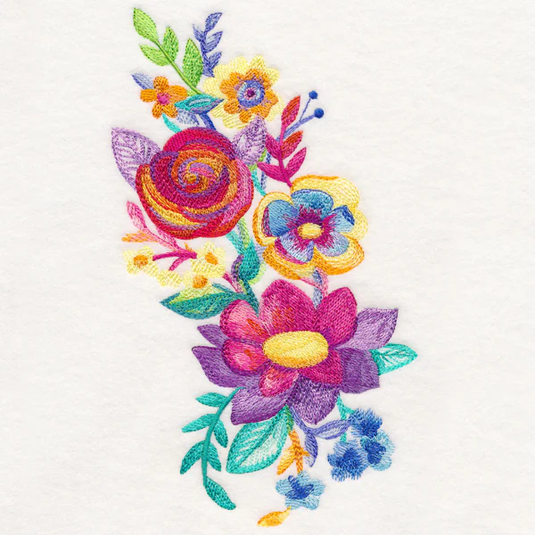 Rainbow Blooms in Watercolor - Image 2