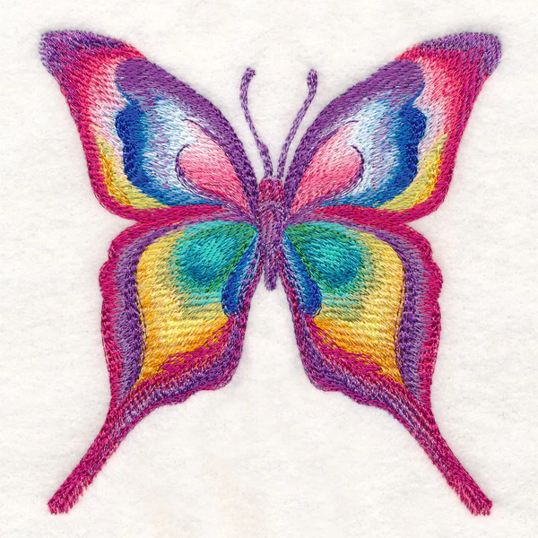 Rainbow Butterfly in Watercolor - Image 4