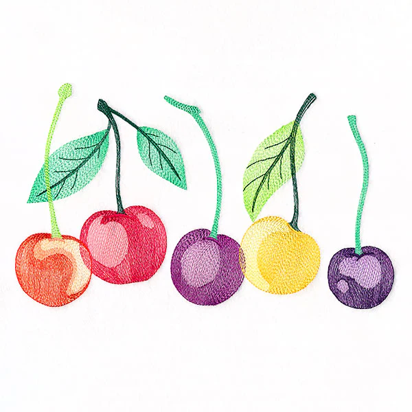 Rainbow Cherries Border - Image 3