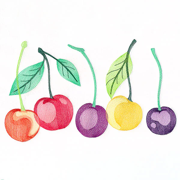 Rainbow Cherries Border - Image 9