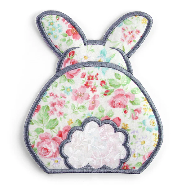 Rearview Bunny Trivet (In-the-Hoop) - Image 5