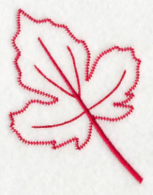Red Maple Leaf (Vintage) - Image 3