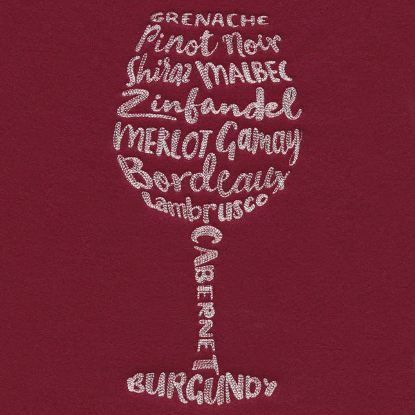 Red Wine Glass - Image 2