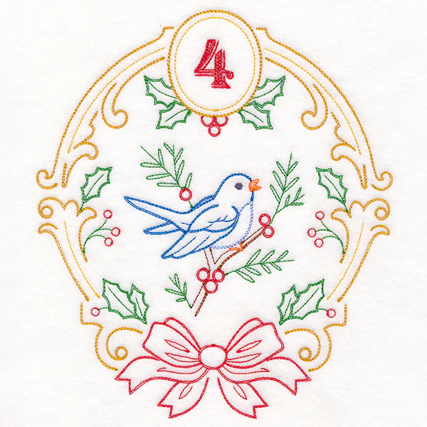 Regal 12 Days of Christmas - Four Calling Birds (Vintage) - Image 7