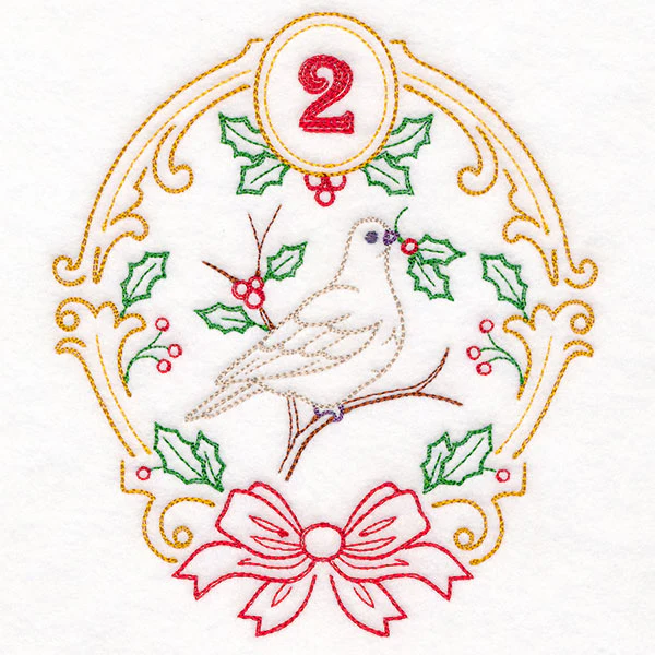 Regal 12 Days of Christmas - Two Turtle Doves (Vintage) - Image 5
