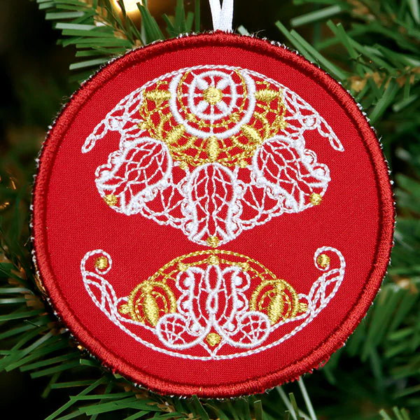 Regal Renaissance Ornament (In-the-Hoop) - Image 2