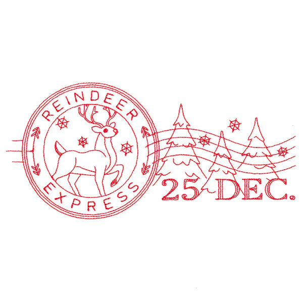 Reindeer Express Stamp - Image 2