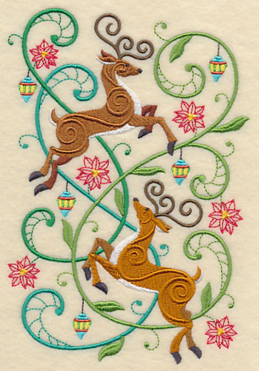 Reindeer Pair Potpourri - Image 4