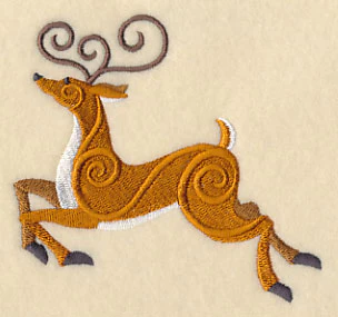 Reindeer Potpourri - Leaping Left - Image 3
