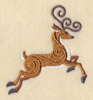 Reindeer Potpourri - Leaping Right - Image 2
