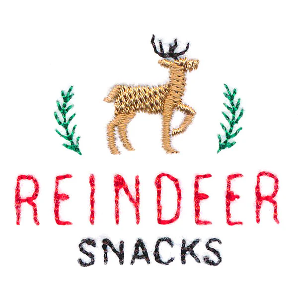 Reindeer Snacks Jar Topper - Image 2