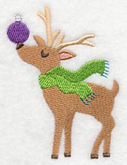 Reindeer with Ornament - Image 2