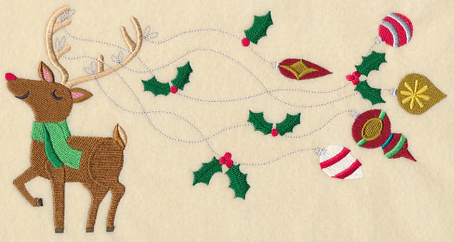 Reindeer with Ornaments - Image 3