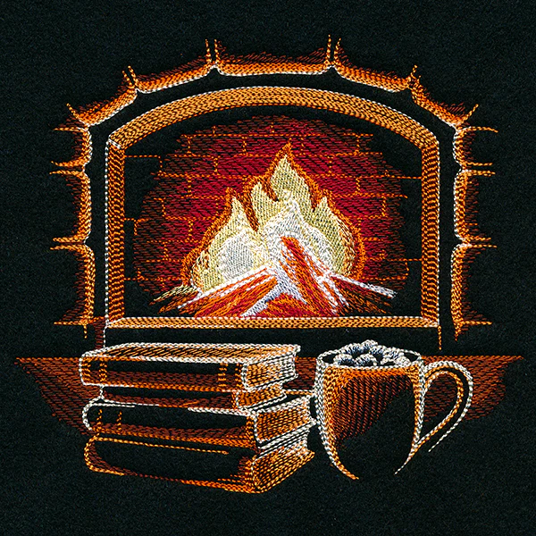 Relaxing Fireplace Scene - Image 4