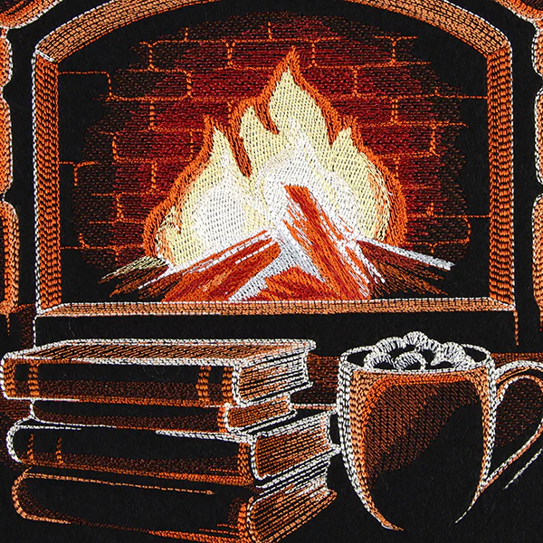 Relaxing Fireplace Scene - Image 5