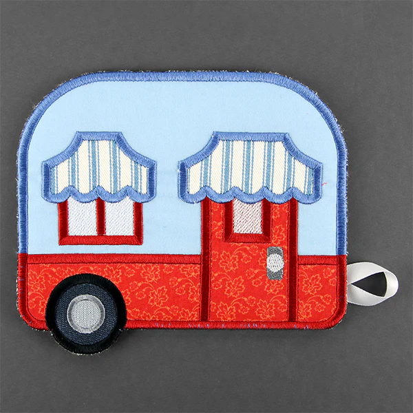 Retro Camper Trivet (In-the-Hoop) - Image 3
