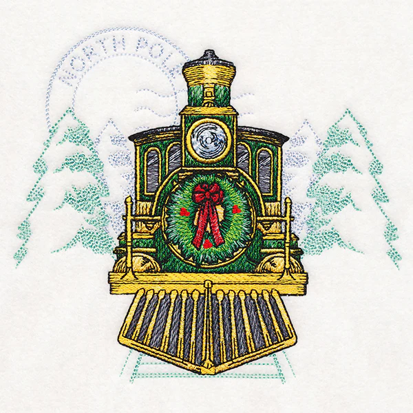 Retro Christmas Train - Image 3