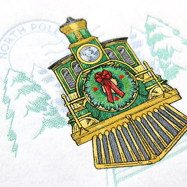 Retro Christmas Train - Image 4