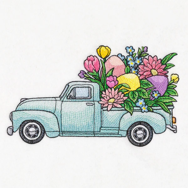 Retro Easter Truck - Image 3