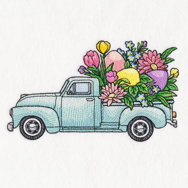 Retro Easter Truck - Image 4