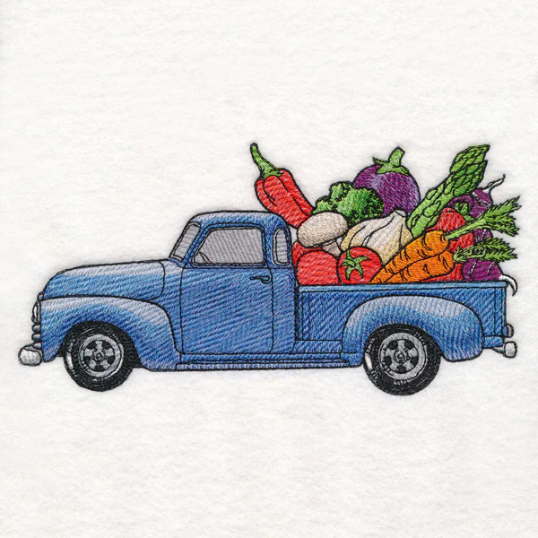 Retro Farmers Market Truck - Image 3
