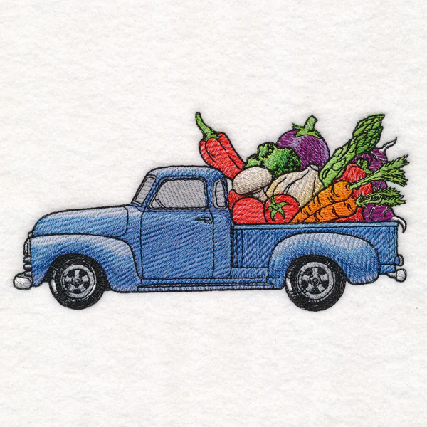 Retro Farmers Market Truck - Image 4