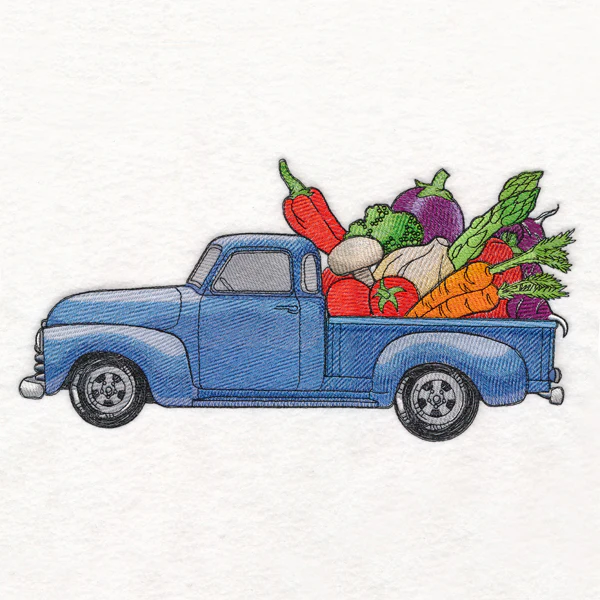 Retro Farmers Market Truck - Image 5