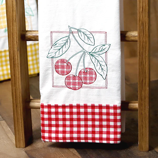 Retro Gingham Fruit - Cherries - Image 15