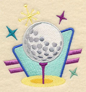 Retro Golf Ball
