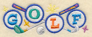 Retro Golf Border - Image 5