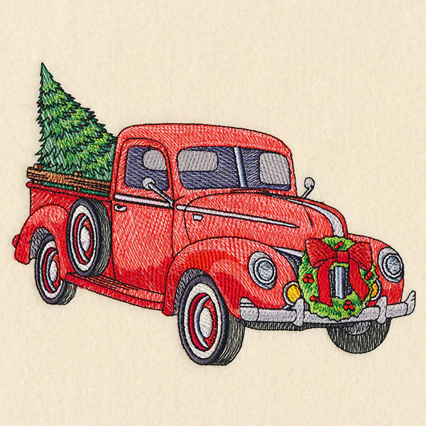 Retro Holiday Truck - Image 5